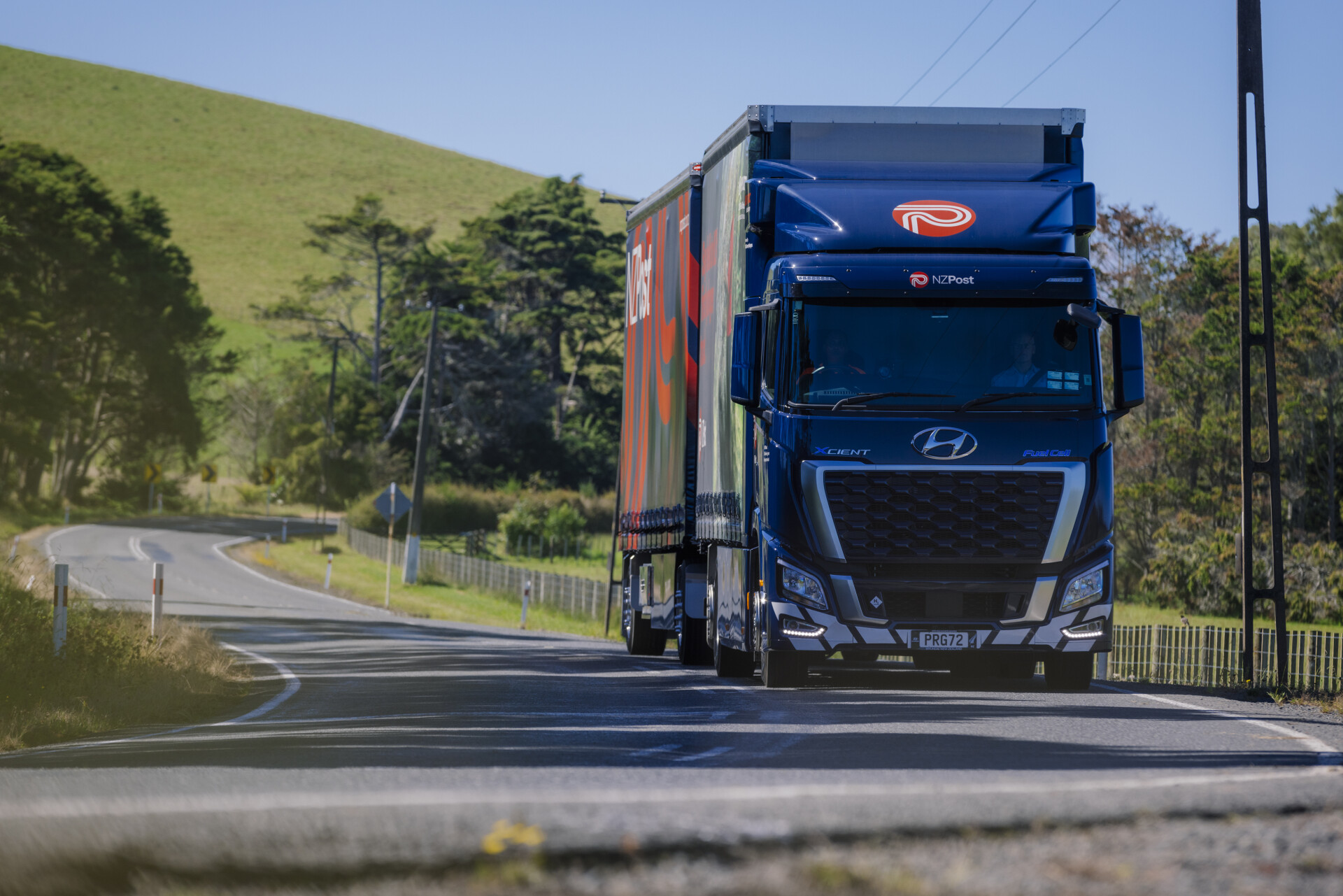 Xcient Fuel Cell Hydrogen Truck Hyundai New Zealand