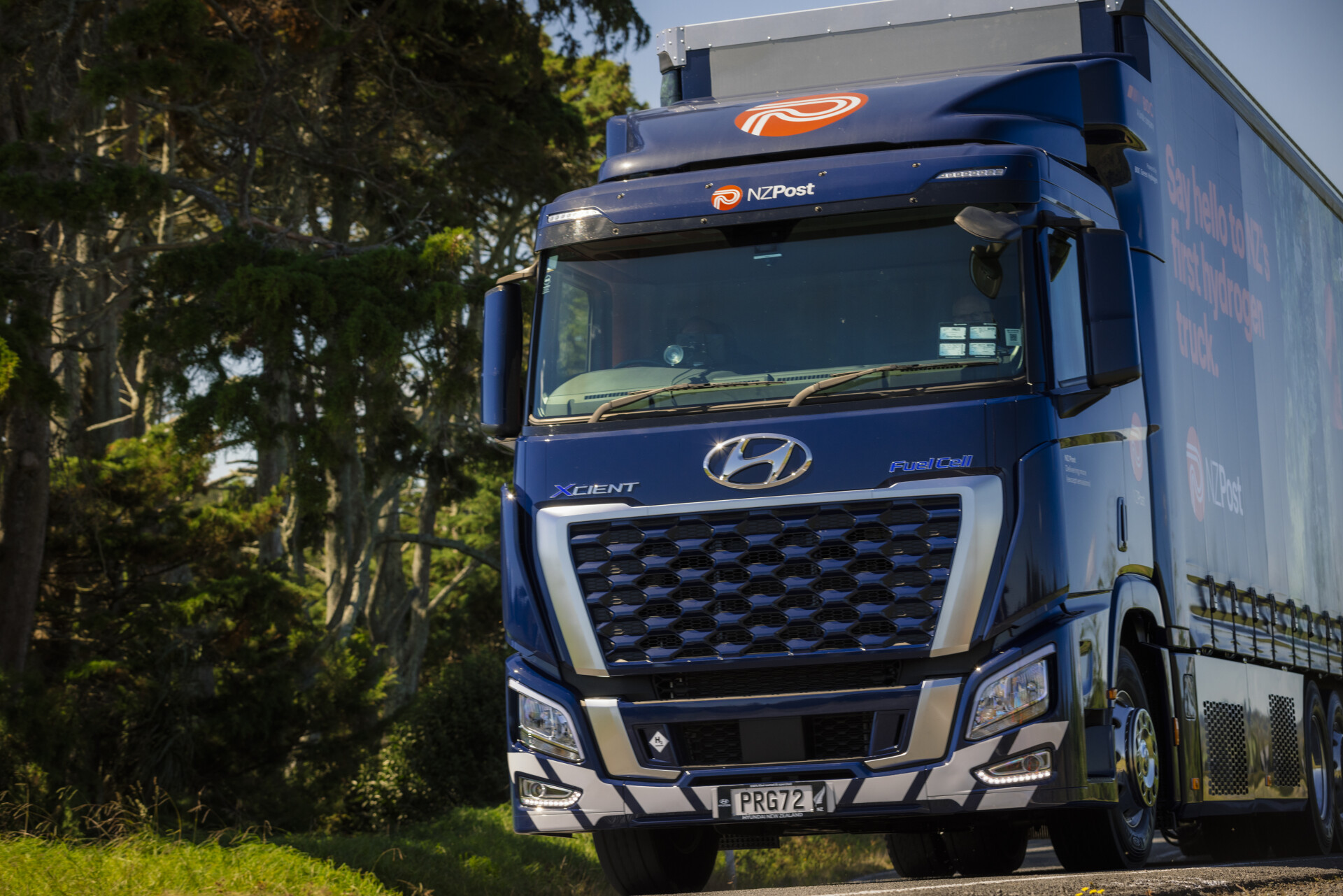 Xcient Fuel Cell Hydrogen Truck Hyundai New Zealand