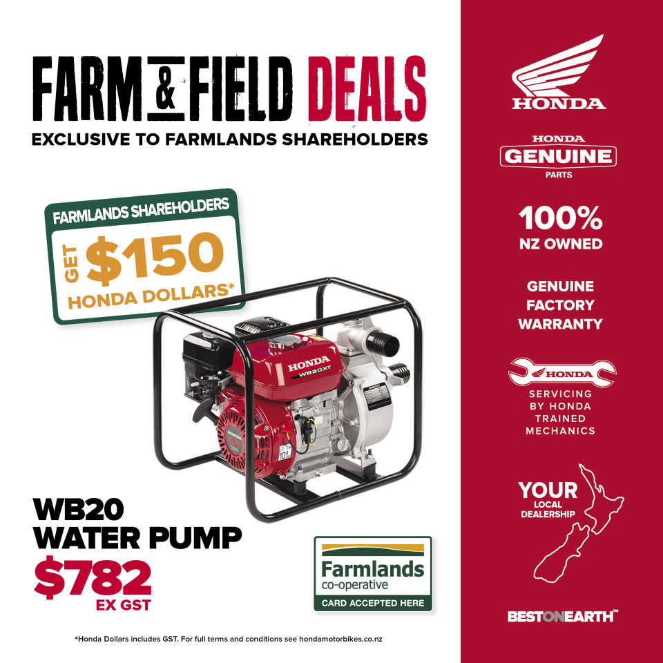 WB20 Water Pump - Get $150 Honda Dollars