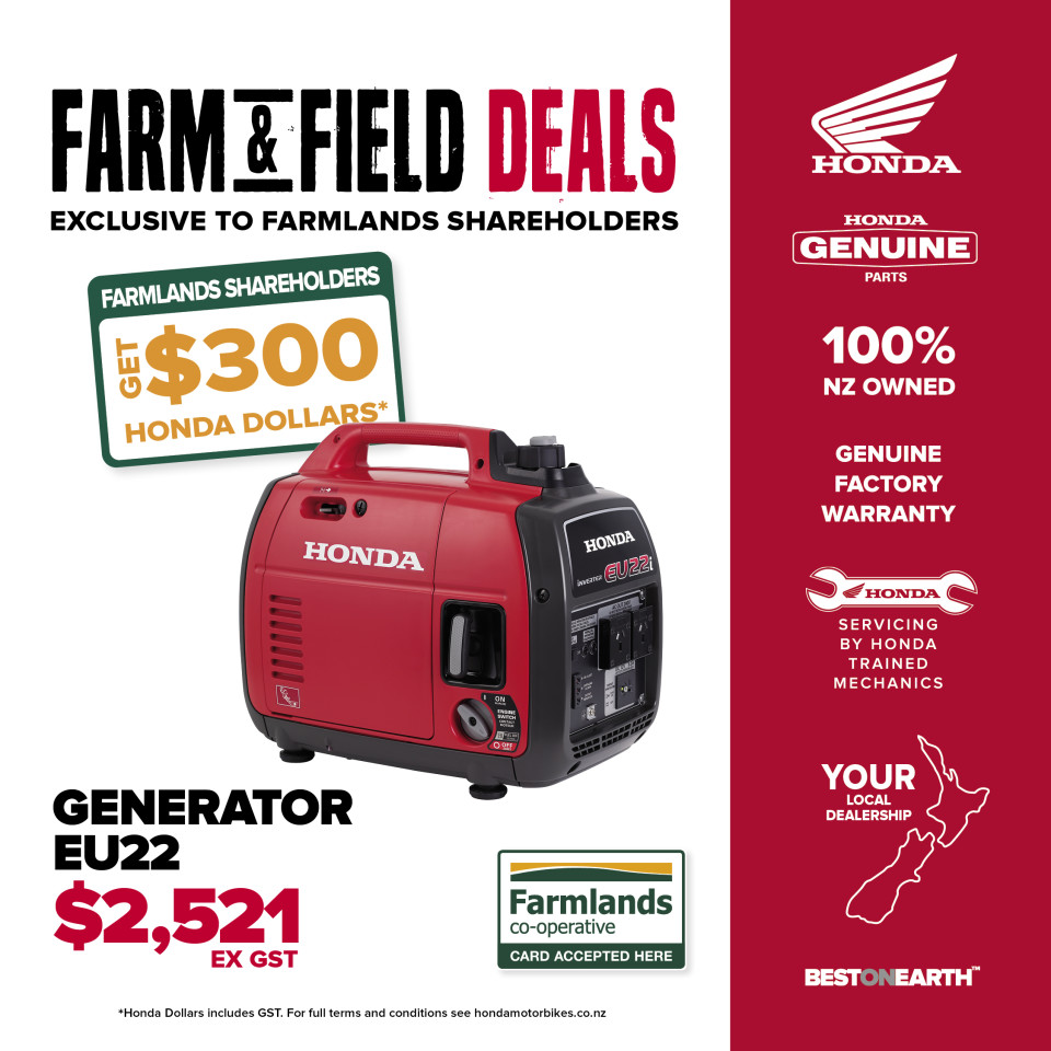 EU22i Generator - Get $300 Honda Dollars