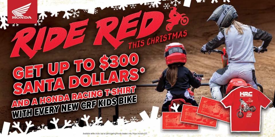 Ride Red this Christmas