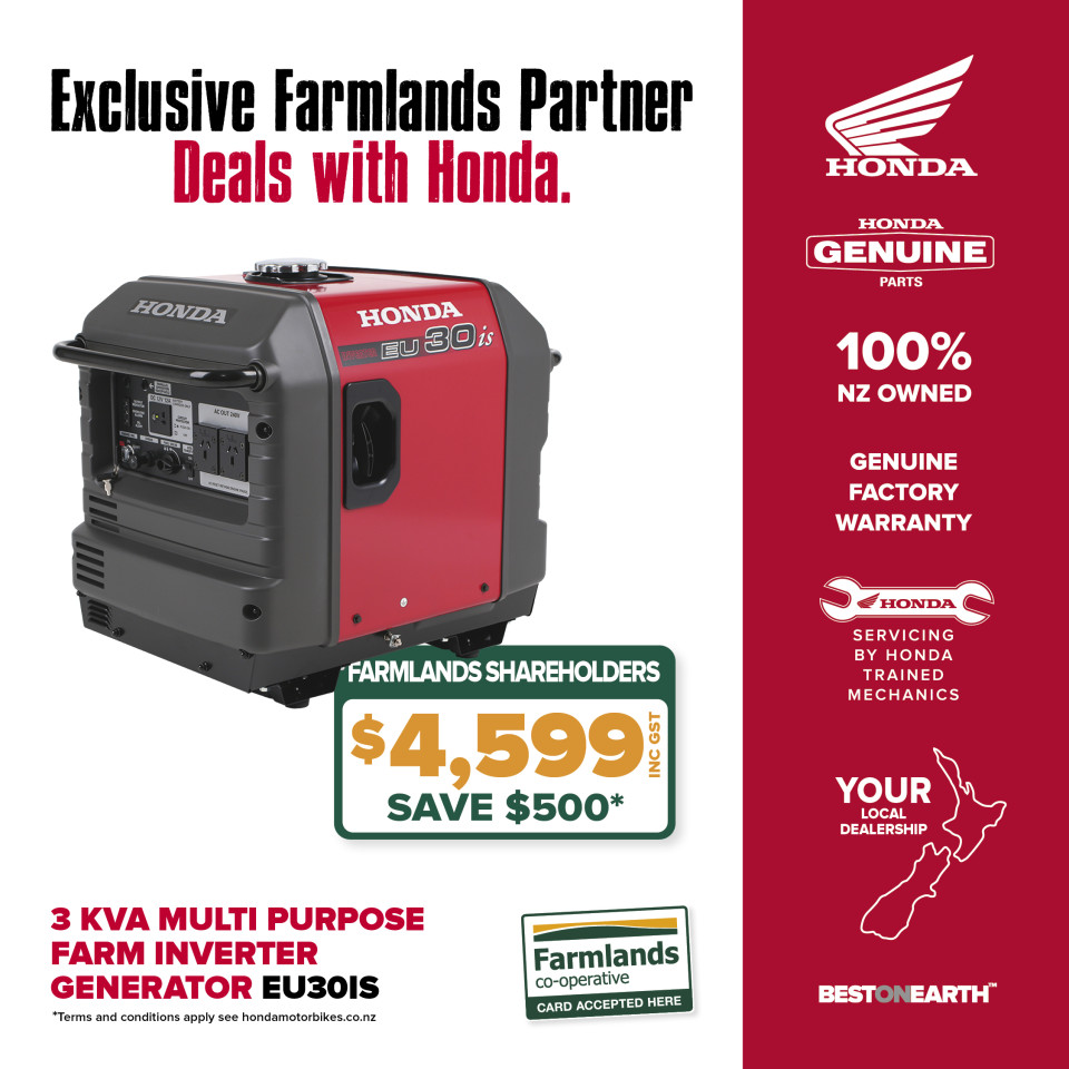 EU30iS Generator with $500 Honda Dollars*