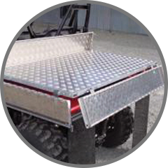 ALUMINIUM CARGO TRAY