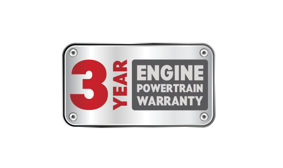 3 YEAR WARRANTY