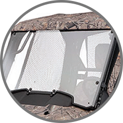  FULL POLY WINDSCREEN (HARD COAT)