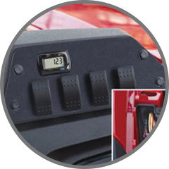  SWITCH PLATE/VOLT METER/WIRE HARNESS