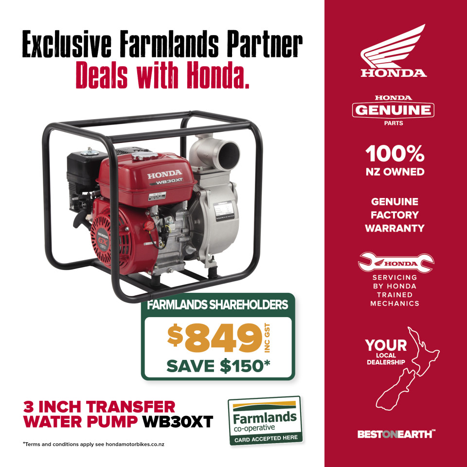 WB30XT 3” Transfer Water Pump with $150 Honda dollars*