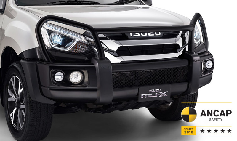 Black Steel Bull Bar