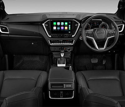 Isuzu D-Max LS Double Cab Ute - Interior with 9" Touchscreen Multimedia System
