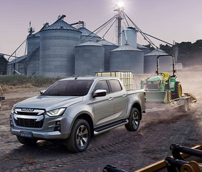 Isuzu LX Double Cab 3,500kg Towing Ability