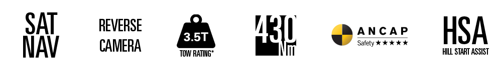 Isuzu LS Double Cab Lease Features