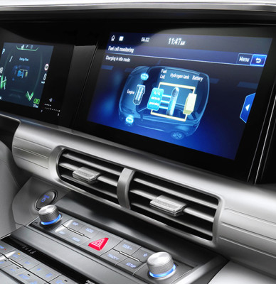 12.3” wide-screen navigation