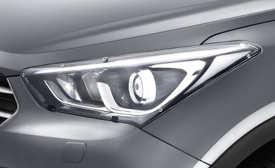 Hyundai Santa Fe Headlight Protector