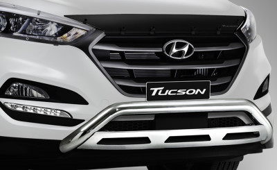 Hyundai Tucson Polished Nudge Bar (not available for Limited model)