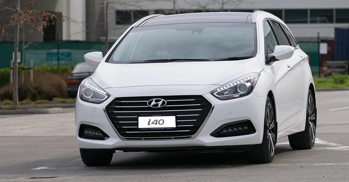 Hyundai i40 outlet isofix points