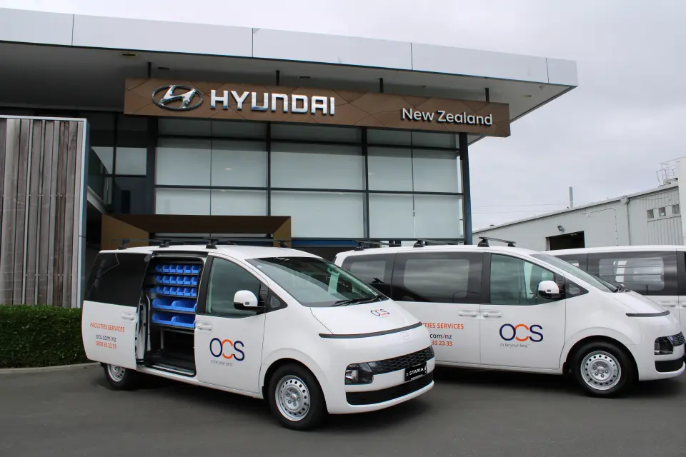 Hyundai STARIA Load Hybrid Joins OCS Nationwide Fleet