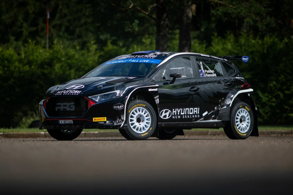 Paddon pleased with debut in new Hyundai New Zealand Rally car heading into Rally Estonia