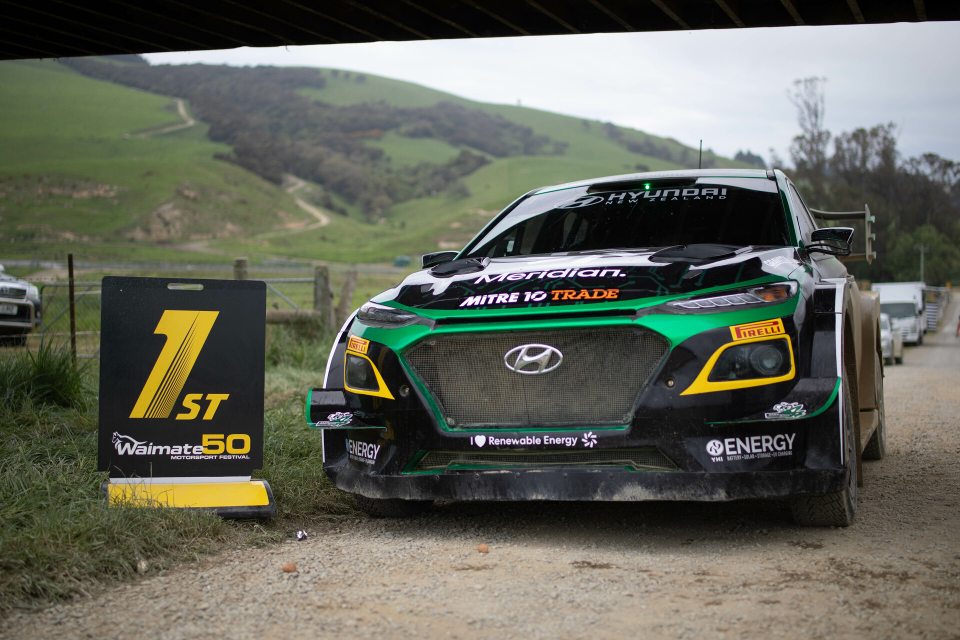 Hyundai EV rally car wins on debut