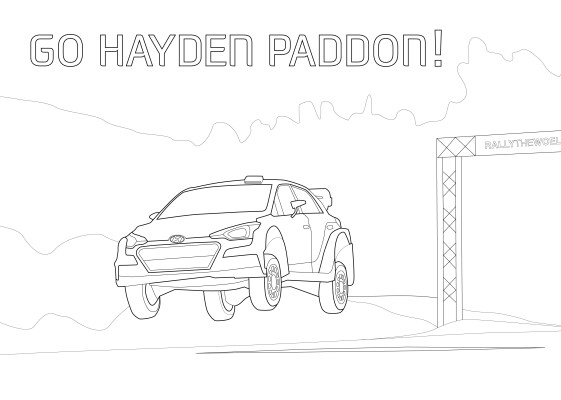 Colouring Templates | Hyundai New Zealand