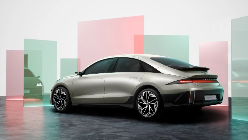 Hyundai Motor Unveils Design of All-Electric IONIQ 6, Electrified Streamliner with Mindful Interior Design