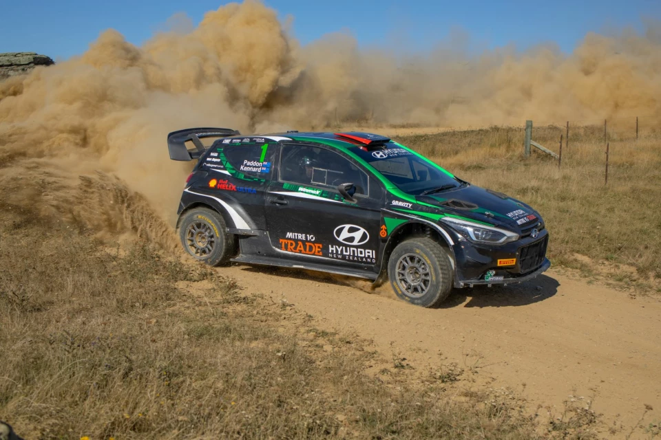 Paddon and Kennard fired up for the Otago Rally