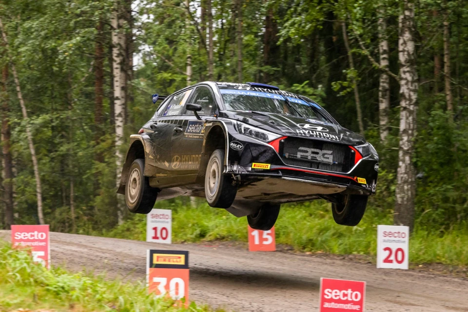 Third in Finland for Paddon and Kennard